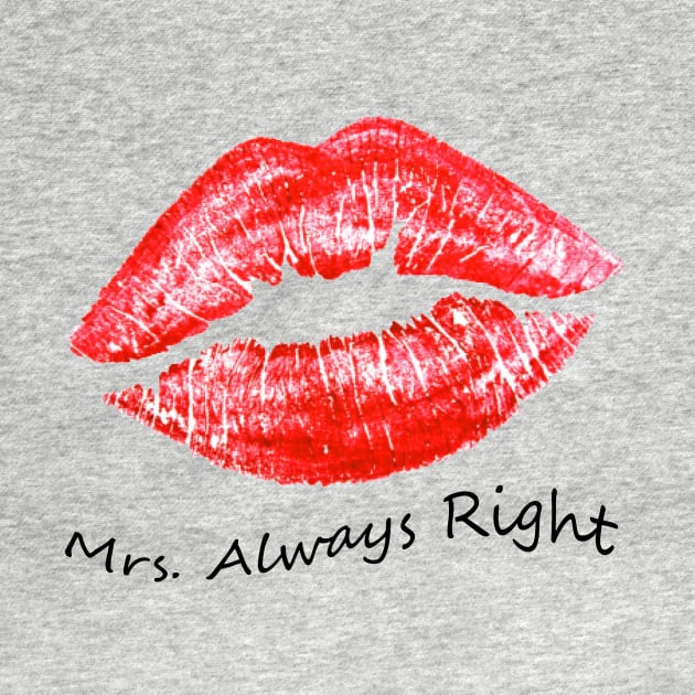 Mrs Always Right by zackmuse1